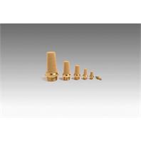 Sinterbronze CA100  Schalldämpfer G3/4" mit Messingfuss