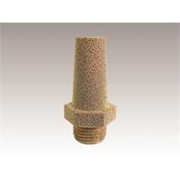 Sinterbronze CA75 Schalldämpfer G3/4"  mit gesintertem Gewinde und Sechskant