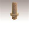 Sinterbronze CA75 Schalldämpfer G3/8"  mit gesintertem Gewinde und Sechskant